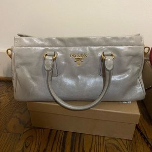 Pearl Leather Prada Bag